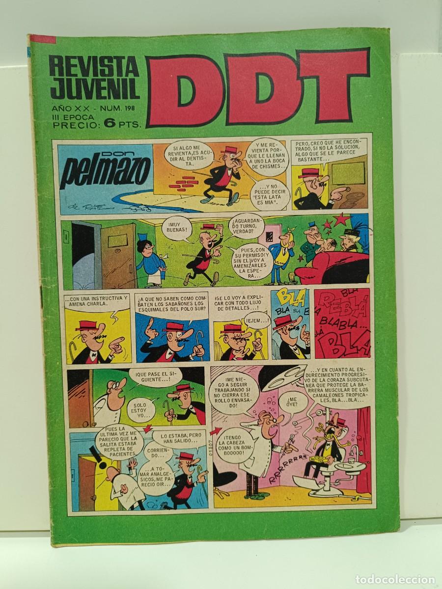 Tebeos: REVISTA JUVENIL DDT - NUMERO 198 - III EPOCA EDITORIAL BUIGAS VER FOTOS