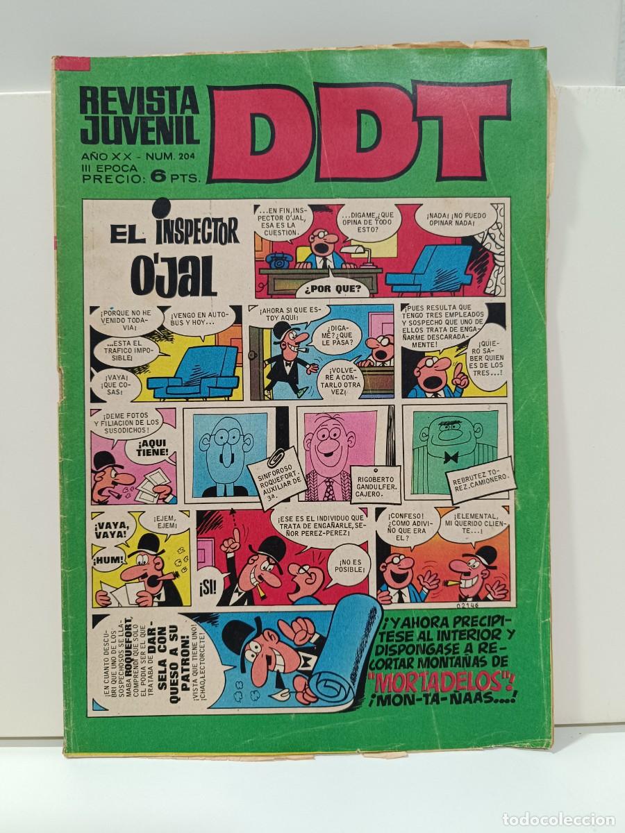 Tebeos: REVISTA JUVENIL DDT - NUMERO 198 - III EPOCA EDITORIAL BUIGAS VER FOTOS
