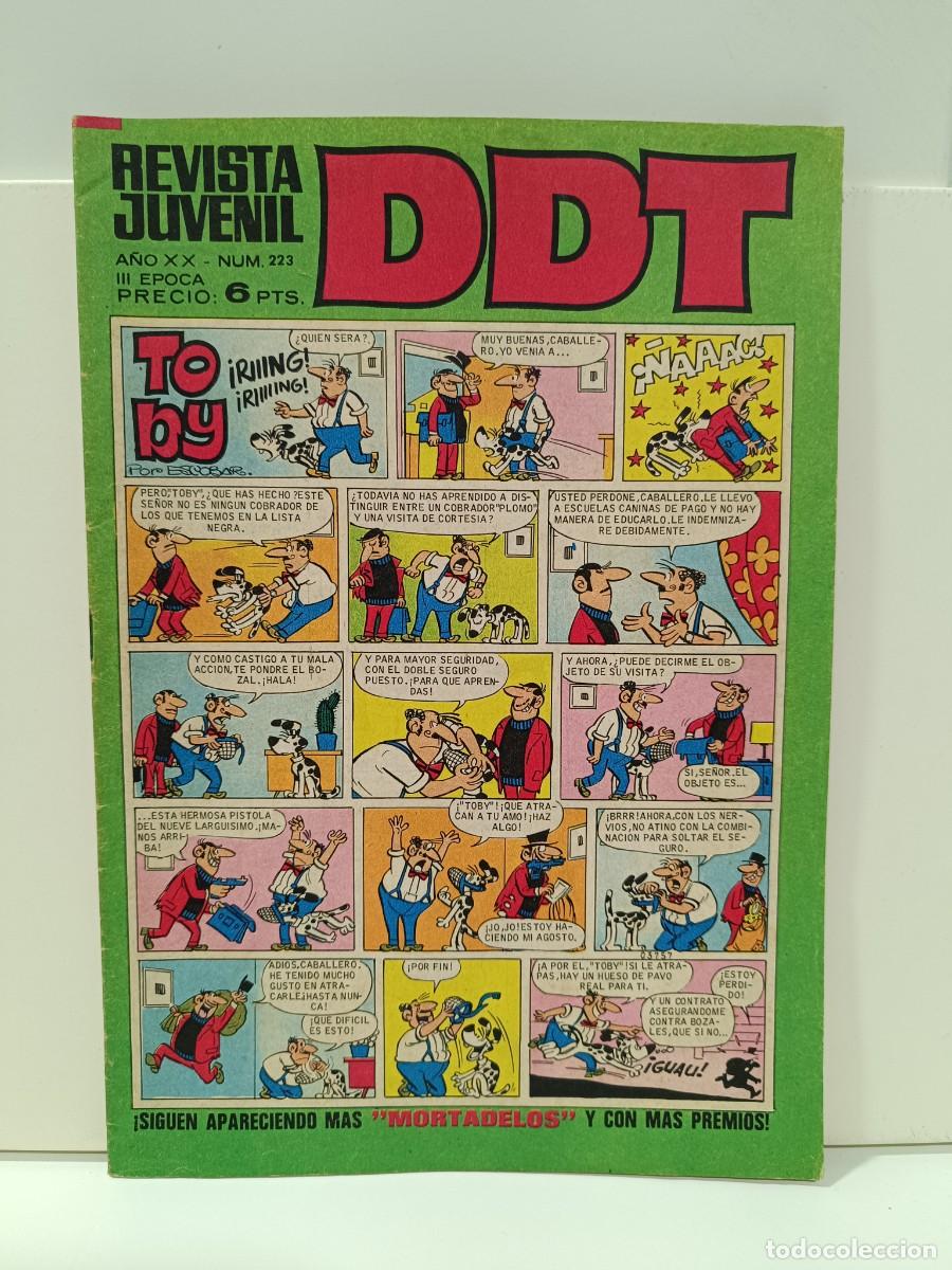 Tebeos: REVISTA JUVENIL DDT - NUMERO 223 - III EPOCA EDITORIAL BUIGAS VER FOTOS