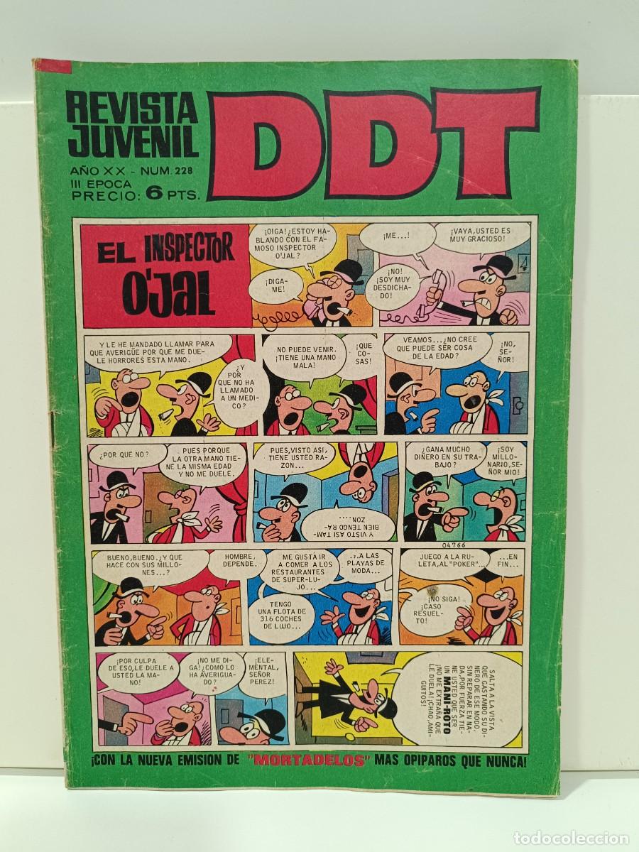 Tebeos: REVISTA JUVENIL DDT - NUMERO 228 - III EPOCA EDITORIAL BUIGAS VER FOTOS