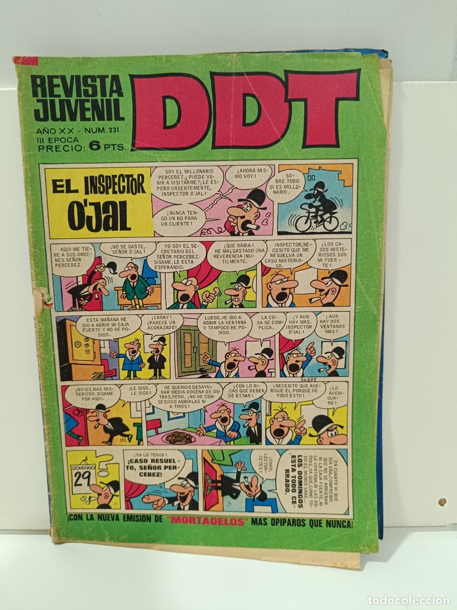 Tebeos: REVISTA JUVENIL DDT - NUMERO 231 - III EPOCA EDITORIAL BUIGAS VER FOTOS