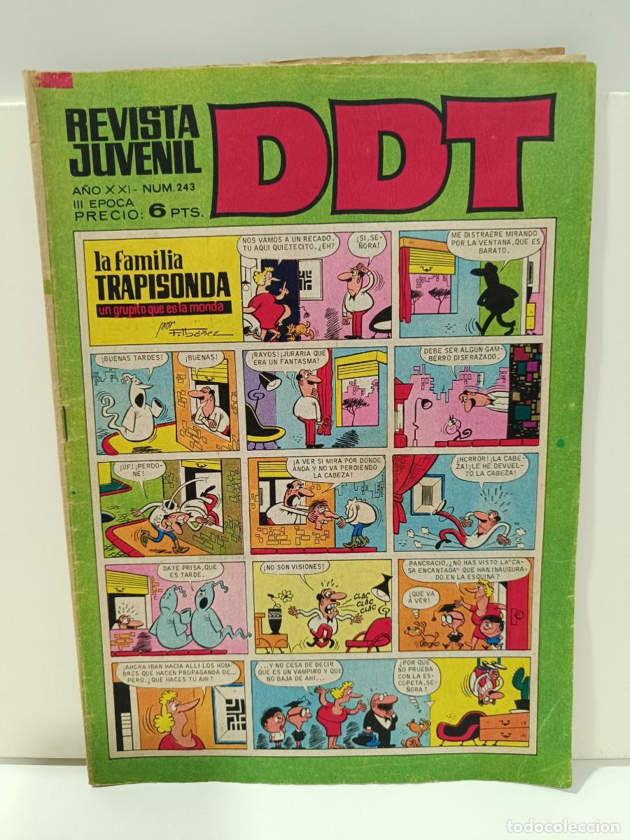 Tebeos: REVISTA JUVENIL DDT - NUMERO 243 - III EPOCA EDITORIAL BUIGAS VER FOTOS