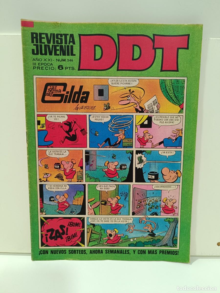 Tebeos: REVISTA JUVENIL DDT - NUMERO 246 - III EPOCA EDITORIAL BUIGAS VER FOTOS