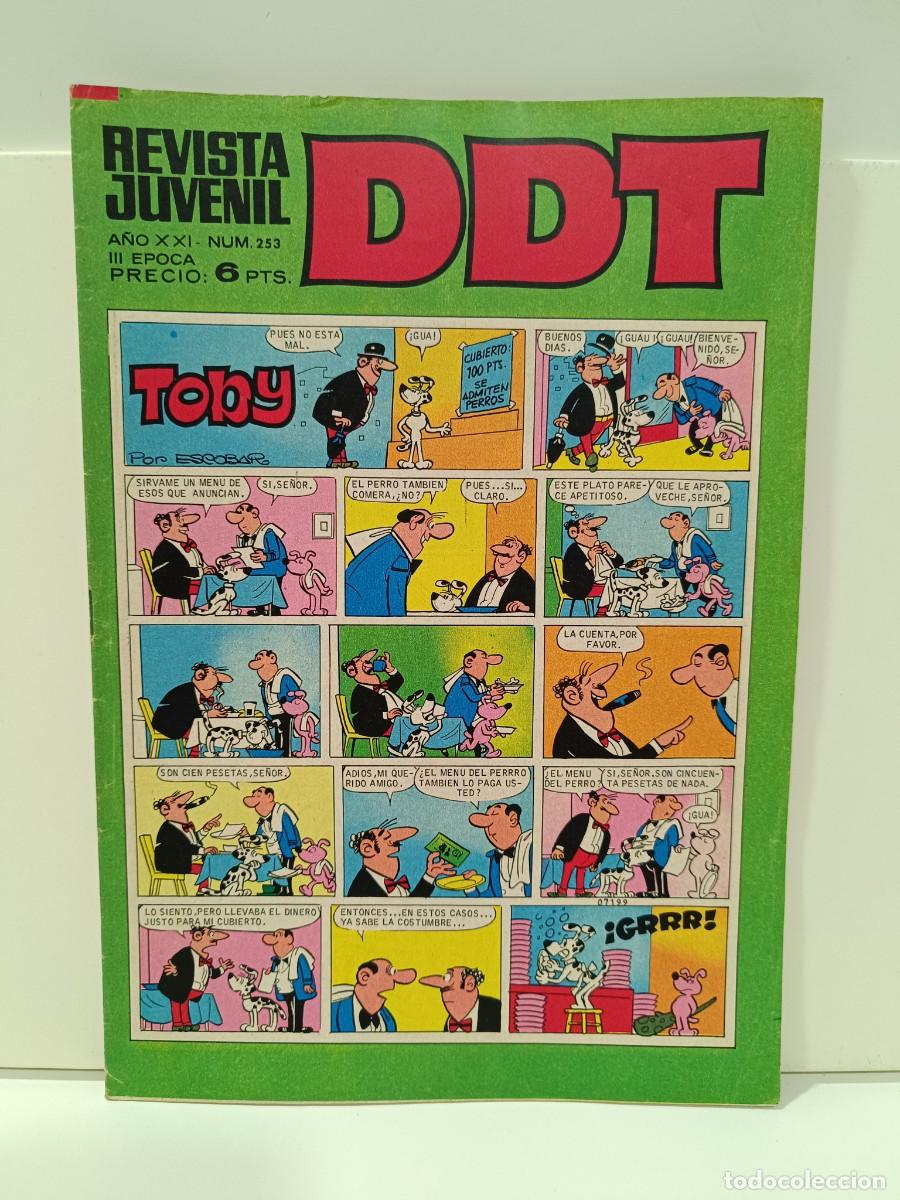 Tebeos: REVISTA JUVENIL DDT - NUMERO 253 - III EPOCA EDITORIAL BUIGAS VER FOTOS