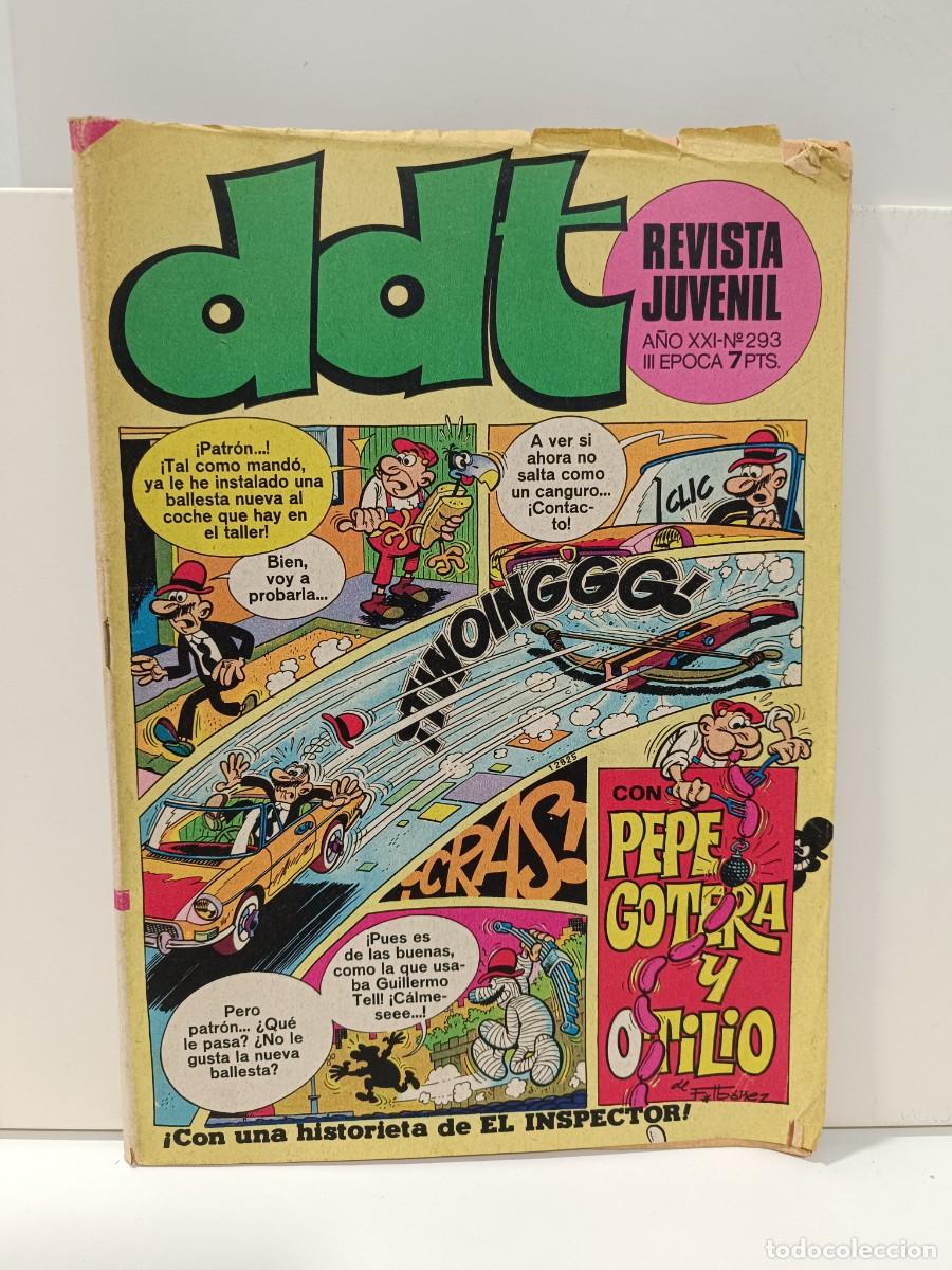 Tebeos: REVISTA JUVENIL DDT - NUMERO 293 - III EPOCA EDITORIAL BUIGAS VER FOTOS