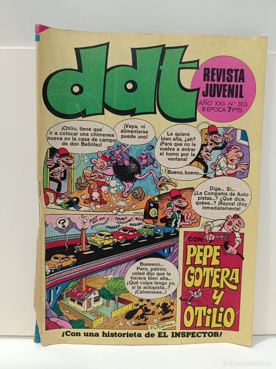 Tebeos: REVISTA JUVENIL DDT - NUMERO 303 - III EPOCA EDITORIAL BUIGAS VER FOTOS