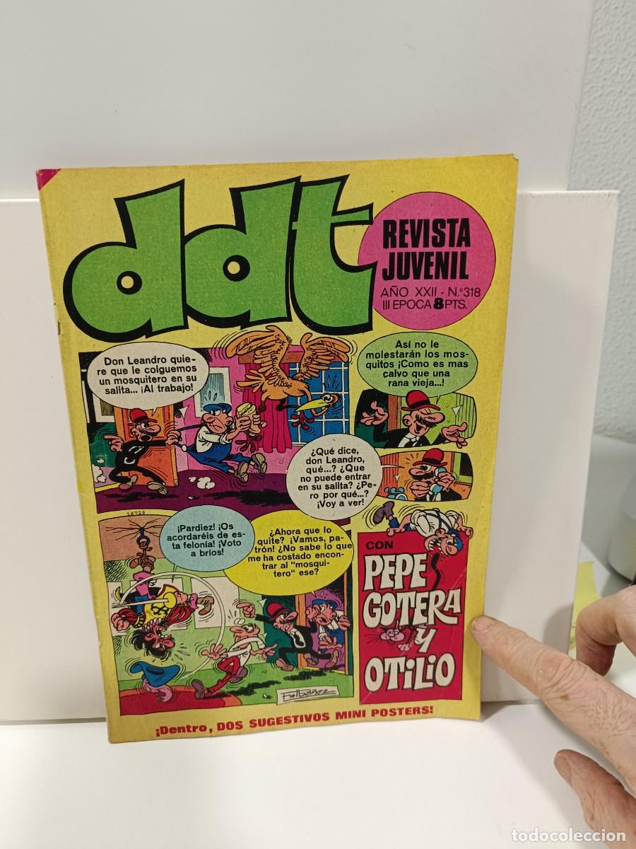 Tebeos: REVISTA JUVENIL DDT - NUMERO 318 - III EPOCA EDITORIAL BUIGAS VER FOTOS