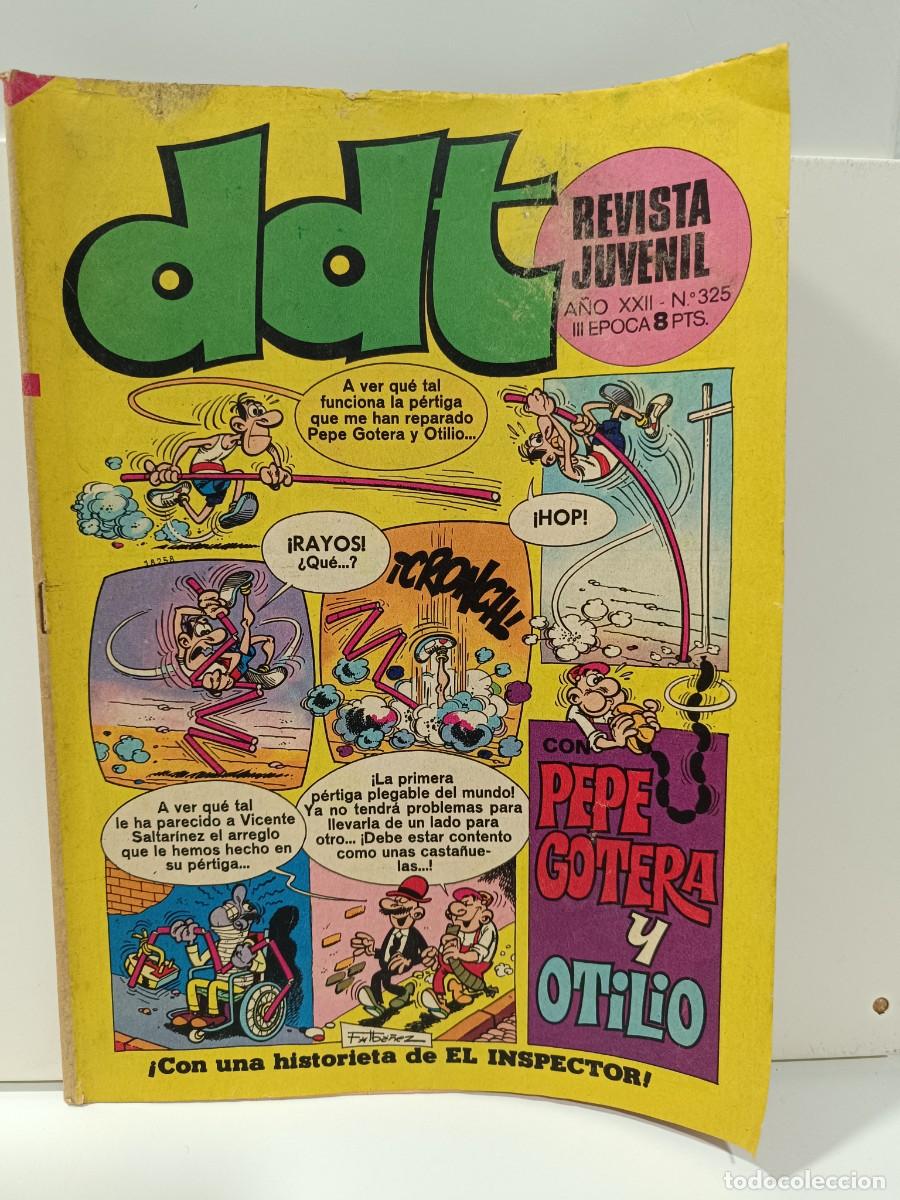 Tebeos: REVISTA JUVENIL DDT - NUMERO 325 - III EPOCA EDITORIAL BUIGAS VER FOTOS