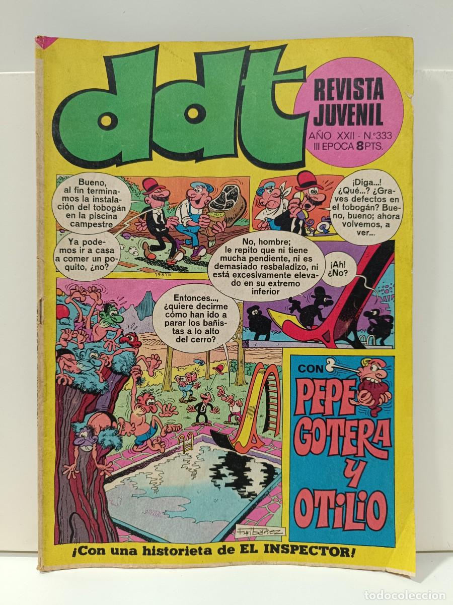 Tebeos: REVISTA JUVENIL DDT - NUMERO 333 - III EPOCA EDITORIAL BUIGAS VER FOTOS