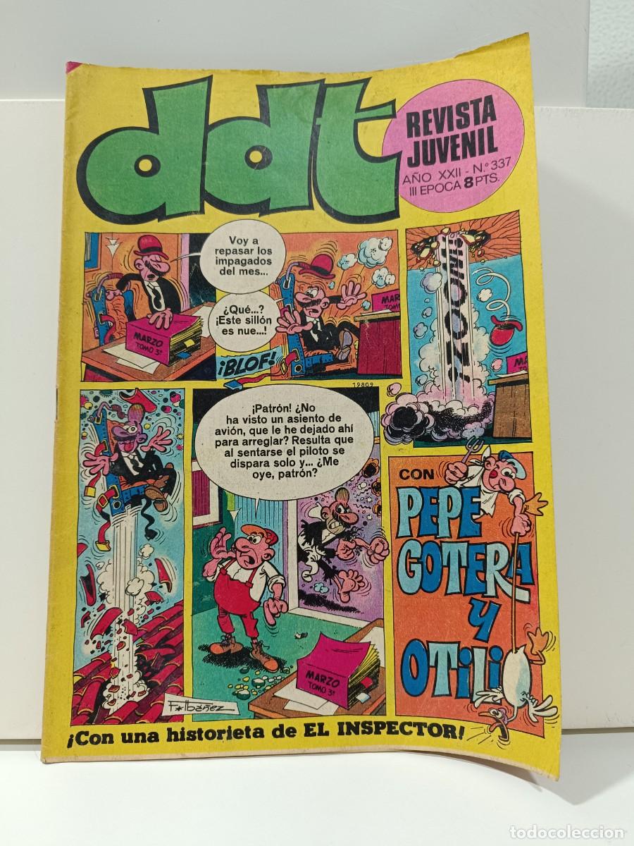 Tebeos: REVISTA JUVENIL DDT - NUMERO 337 - III EPOCA EDITORIAL BUIGAS VER FOTOS