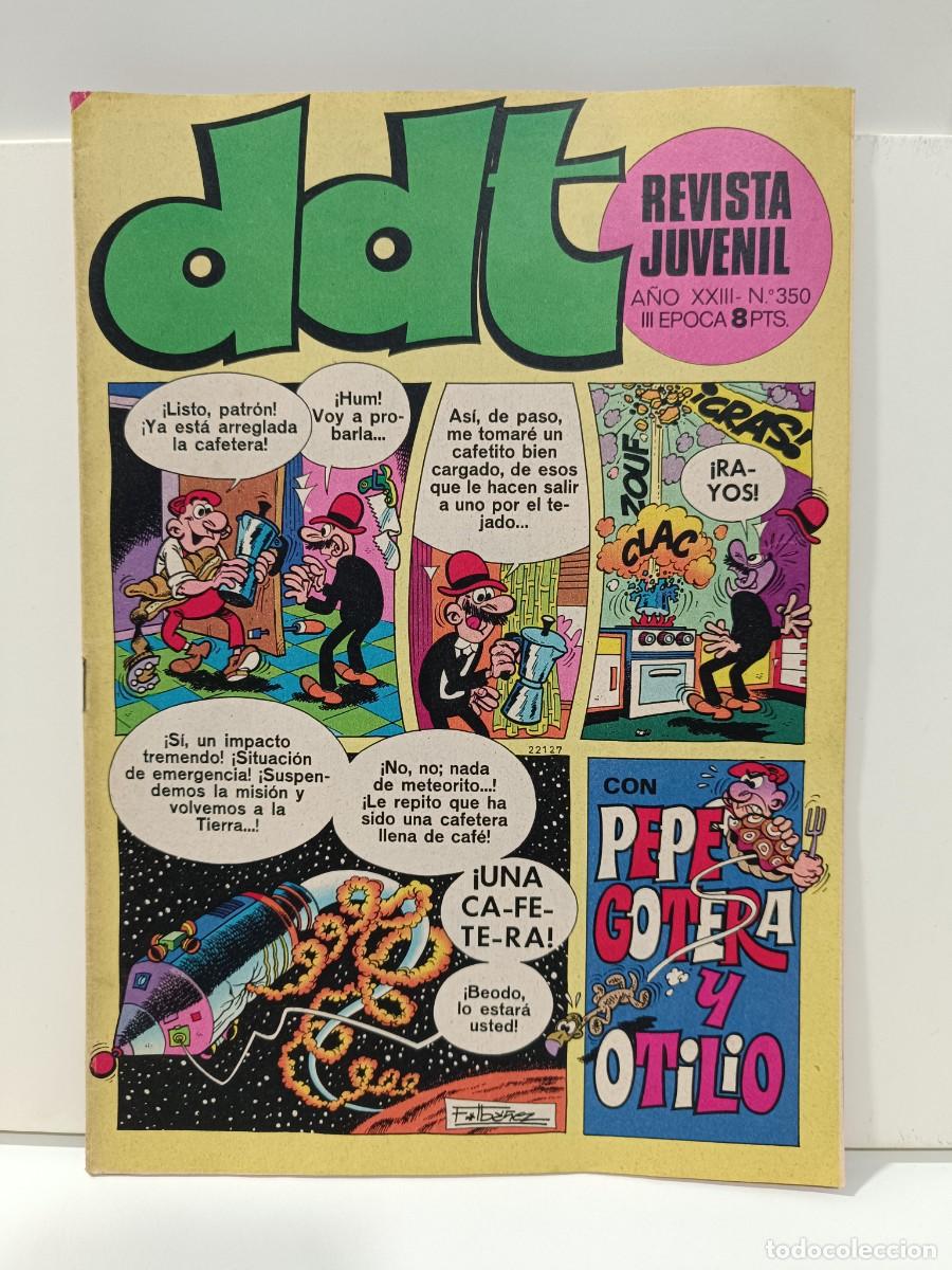 Tebeos: REVISTA JUVENIL DDT - NUMERO 350 - III EPOCA EDITORIAL BUIGAS VER FOTOS