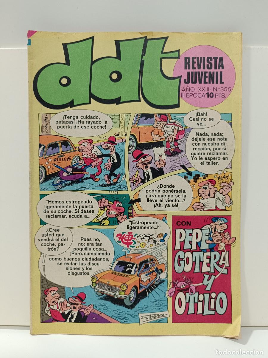Tebeos: REVISTA JUVENIL DDT - NUMERO 355 - III EPOCA EDITORIAL BUIGAS VER FOTOS
