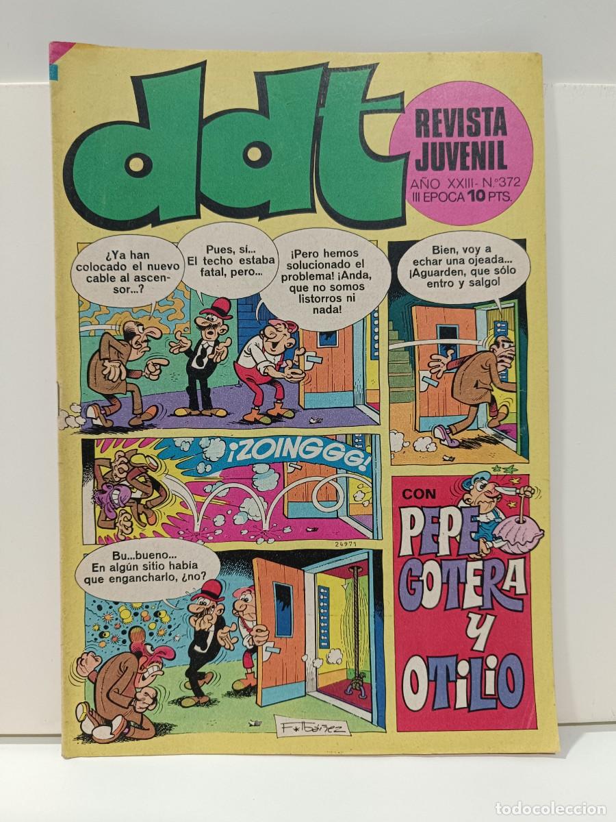 Tebeos: REVISTA JUVENIL DDT - NUMERO 372 - III EPOCA EDITORIAL BUIGAS VER FOTOS