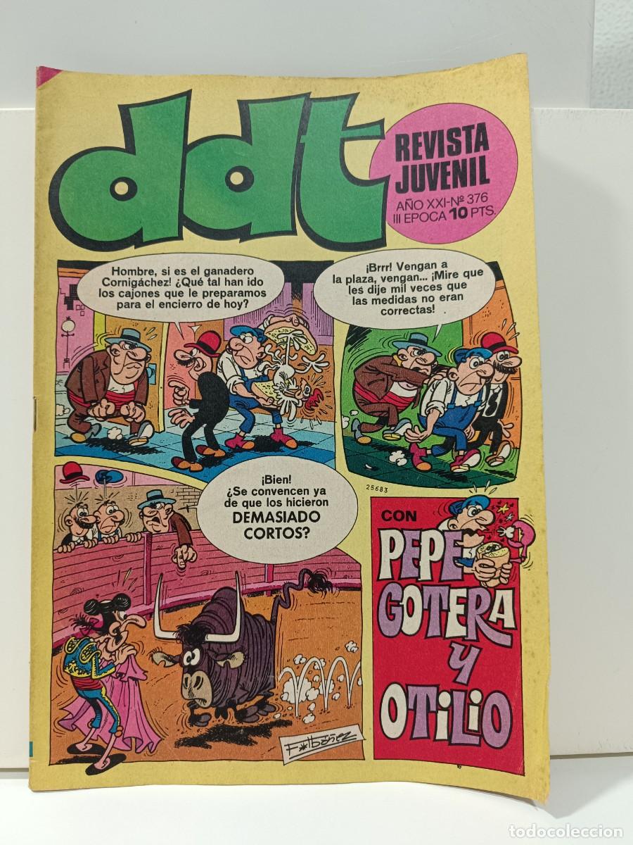 Tebeos: REVISTA JUVENIL DDT - NUMERO 376 - III EPOCA EDITORIAL BUIGAS VER FOTOS