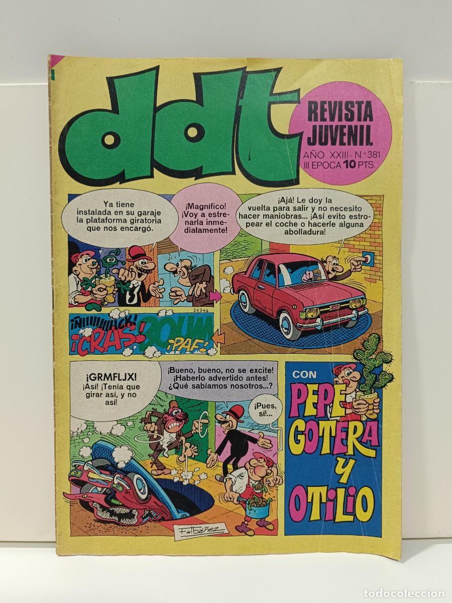 Tebeos: REVISTA JUVENIL DDT - NUMERO 381 - III EPOCA EDITORIAL BUIGAS VER FOTOS