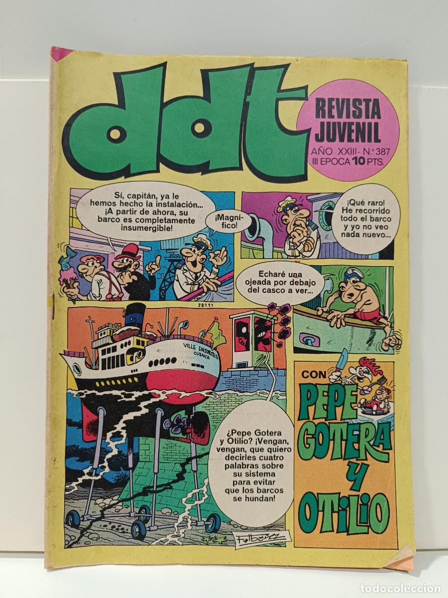 Tebeos: REVISTA JUVENIL DDT - NUMERO 387 - III EPOCA EDITORIAL BUIGAS VER FOTOS