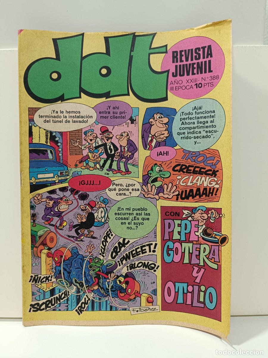 Tebeos: REVISTA JUVENIL DDT - NUMERO 388 - III EPOCA EDITORIAL BUIGAS VER FOTOS
