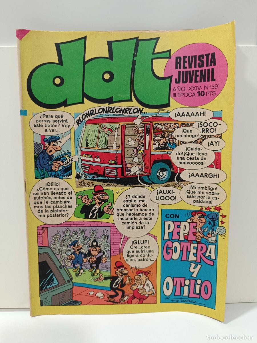 Tebeos: REVISTA JUVENIL DDT - NUMERO 391 - III EPOCA EDITORIAL BUIGAS VER FOTOS