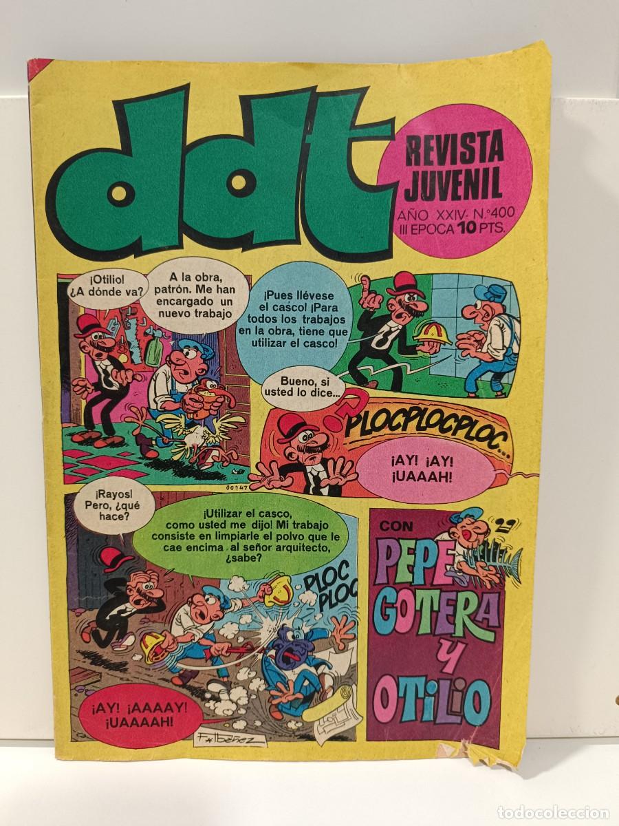 Tebeos: REVISTA JUVENIL DDT - NUMERO 400 - III EPOCA EDITORIAL BUIGAS VER FOTOS