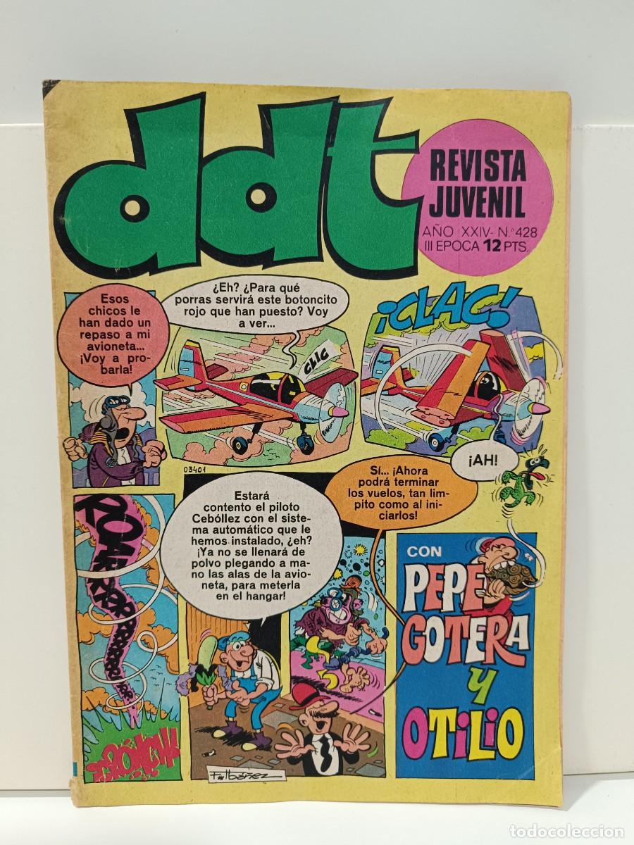 Tebeos: REVISTA JUVENIL DDT - NUMERO 428 - III EPOCA EDITORIAL BUIGAS VER FOTOS