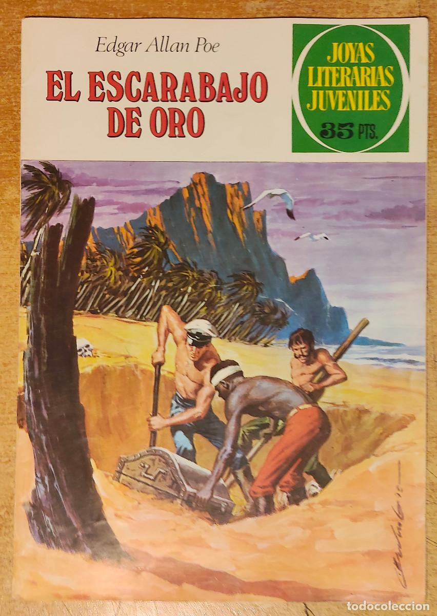 Tebeos: El escarabajo de oro - Edgar Allan Poe - Joyas Literarias Juveniles n&ordm; 88