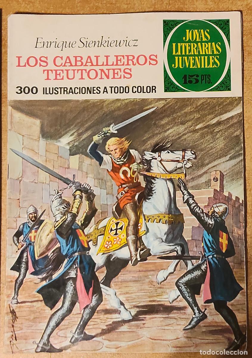 Tebeos: JOYAS LITERARIAS JUVENILES N&ordm; 63 - 1&ordf; EDICI&Oacute;N 15 PTS - LOS CABALLEROS TEUTONES - ENRIQUE SIENKIEWICZ