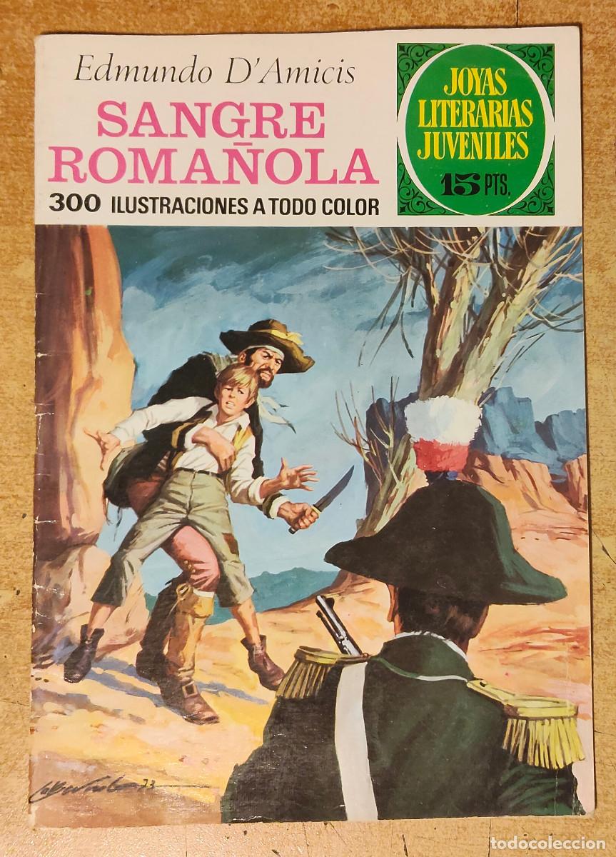Tebeos: EDUARDO D'AMICIS. SANGRE ROMA&Ntilde;OLA N&ordm; 84 - 1&ordf; EDICION - JOYAS LITERARIAS JUVENILES