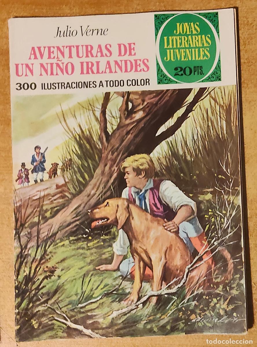 Tebeos: Joyas Literarias Juveniles 126: Aventuras de un Ni&ntilde;o Irland&eacute;s - D2 Ref1 - Excelente - 1&ordf; Edici&oacute;n