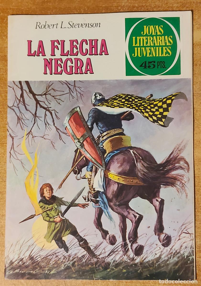 Tebeos: JOYAS LITERARIAS JUVENILES (1970, BRUGUERA) 48 &middot; 1972 &middot; LA FLECHA NEGRA