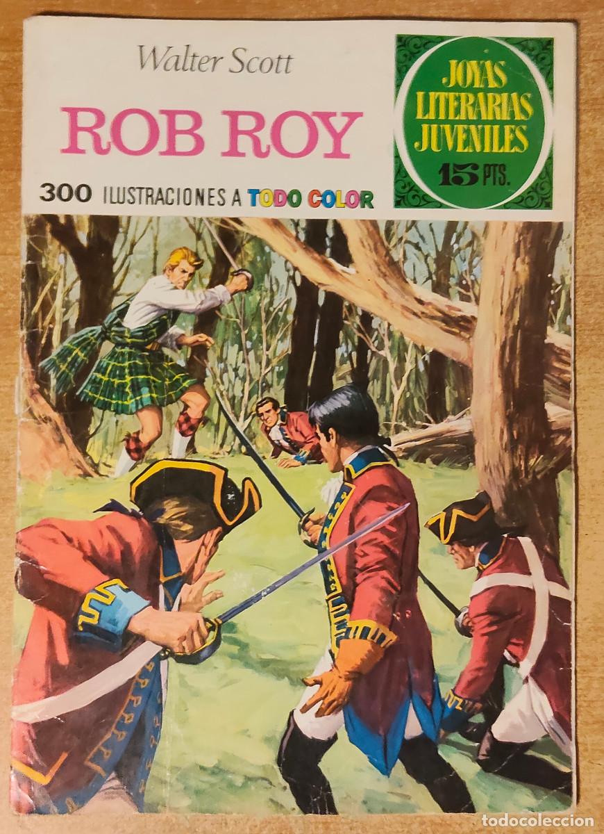 Tebeos: Joyas literarias, 11: Rob Roy, 1970, Bruguera, primera edici&oacute;n, con laberinto, muy buen estado