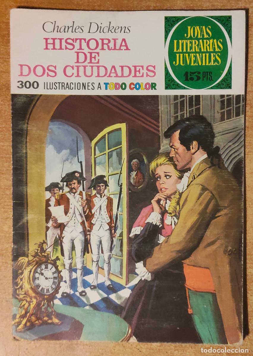 Tebeos: Joyas Literarias Juveniles n&ordm; 3: Historia de Dos Ciudades, de Charles Dickens - D4 Excelente Estado