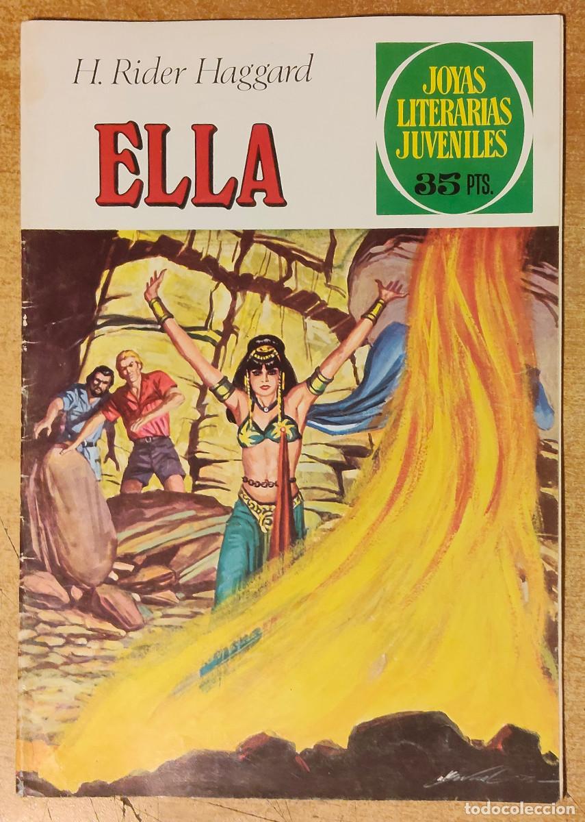 Tebeos: JOYAS LITERARIAS N&ordm; 151 - ELLA (H. RIDER HAGGARD) 1&ordf; EDICI&Oacute;N - BRUGUERA 1976