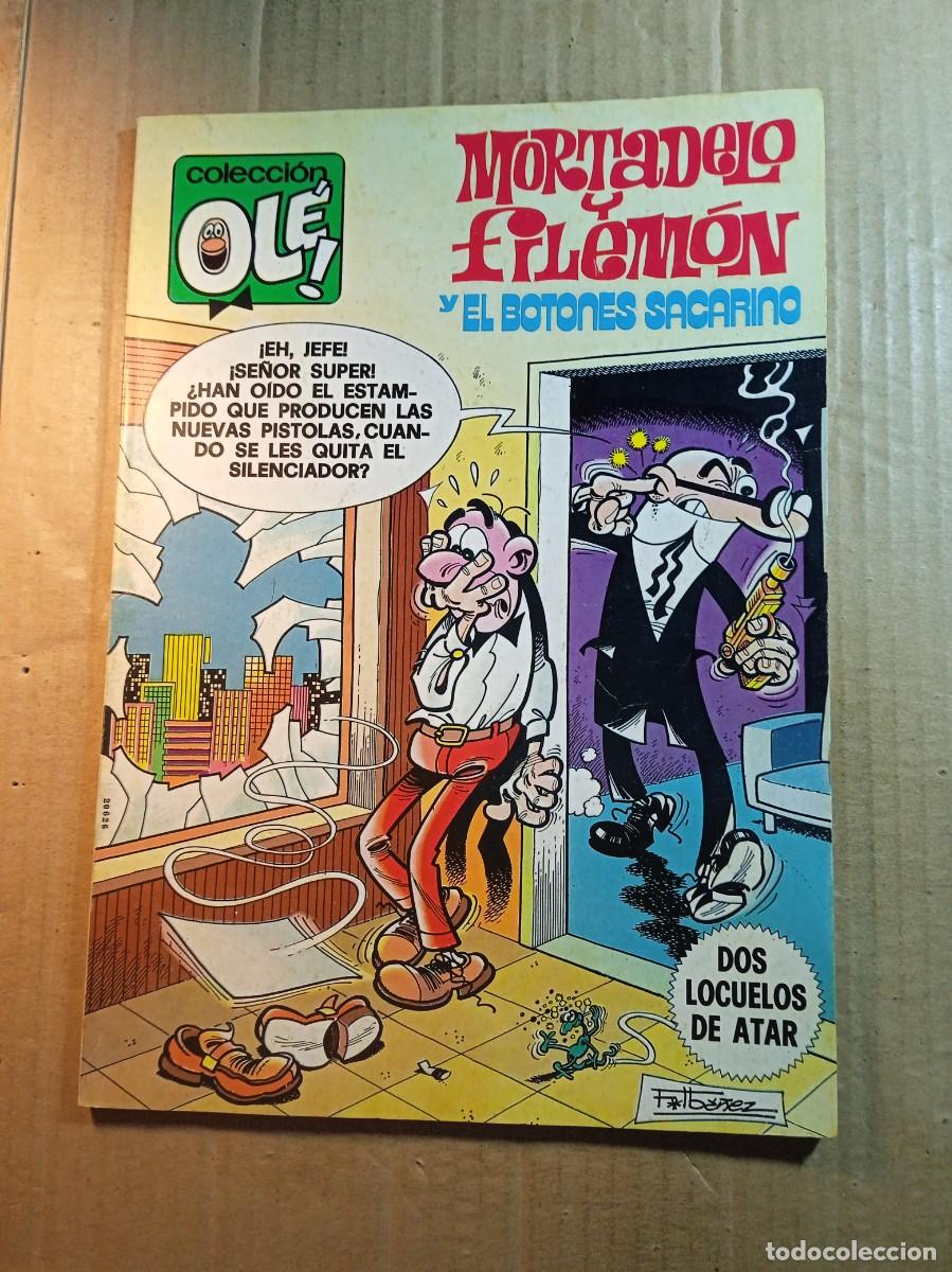 Tebeos: TEBEO DE OLE MORTADELO Y FILEMON CON EL BOTONES SACARINO EN DOS LOCUELOS DE ATAR A&Ntilde;O 1980 N&ordm; 188