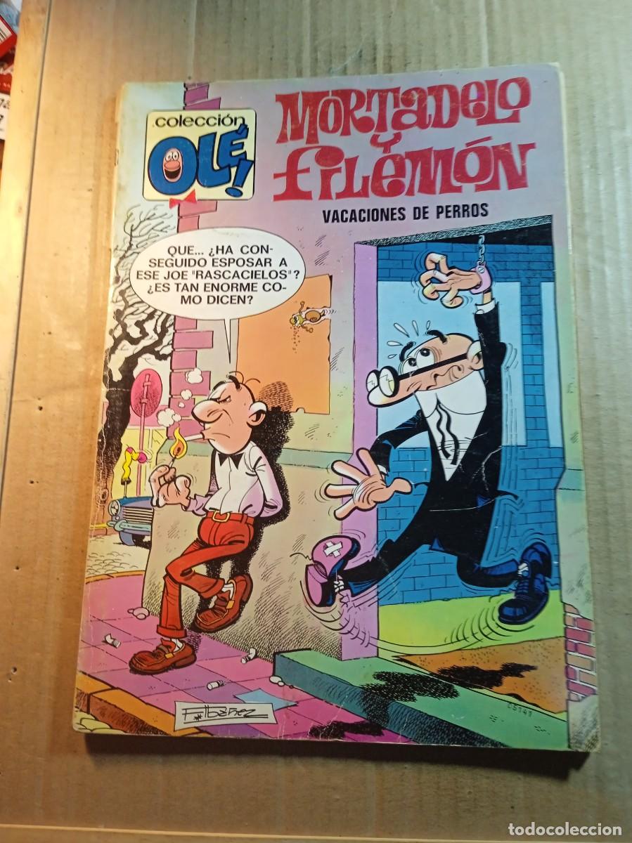 Tebeos: TEBEO DE OLE MORTADELO Y FILEMON EN MISION DE PERROSDEL A&Ntilde;O 1976 N&ordm; 20 (NUMERO EN EL LOMO)