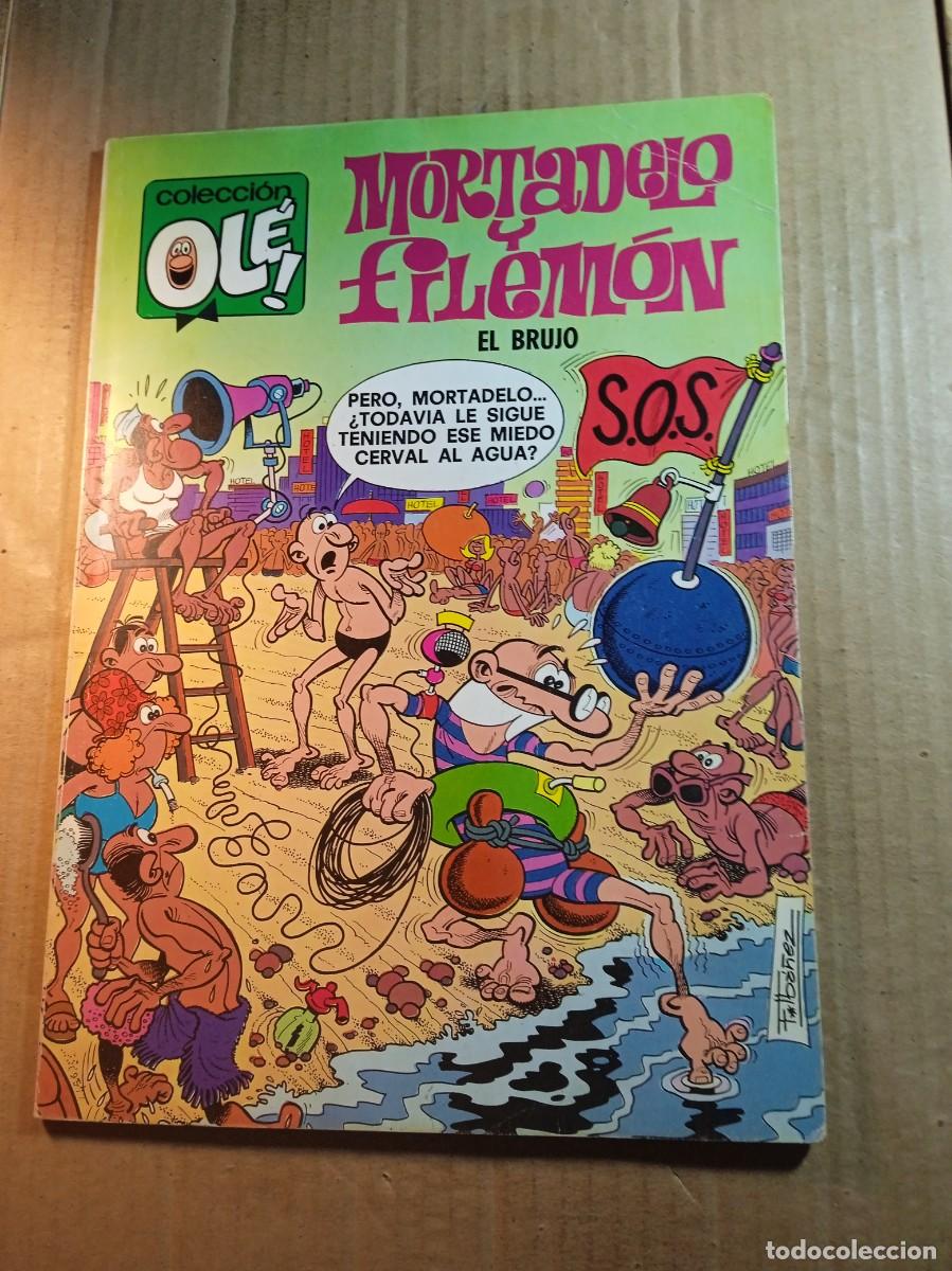 Tebeos: TEBEO DE OLE MORTADELO Y FILEMON EN EL BRUJO DEL A&Ntilde;O 1979 N&ordm; 130