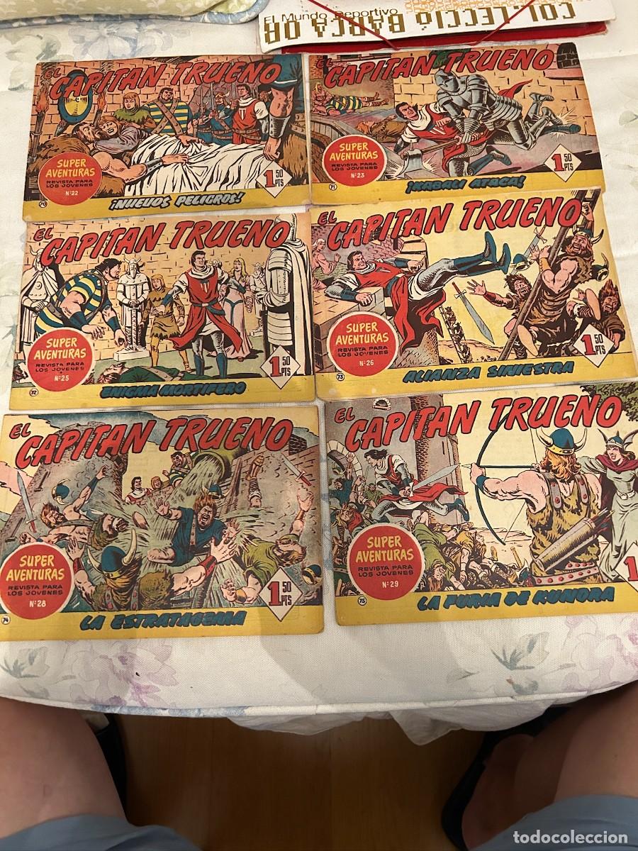 Tebeos: capitan trueno n&ordm; 70-71-72-73-74-75 posibilidad de vender sueltos