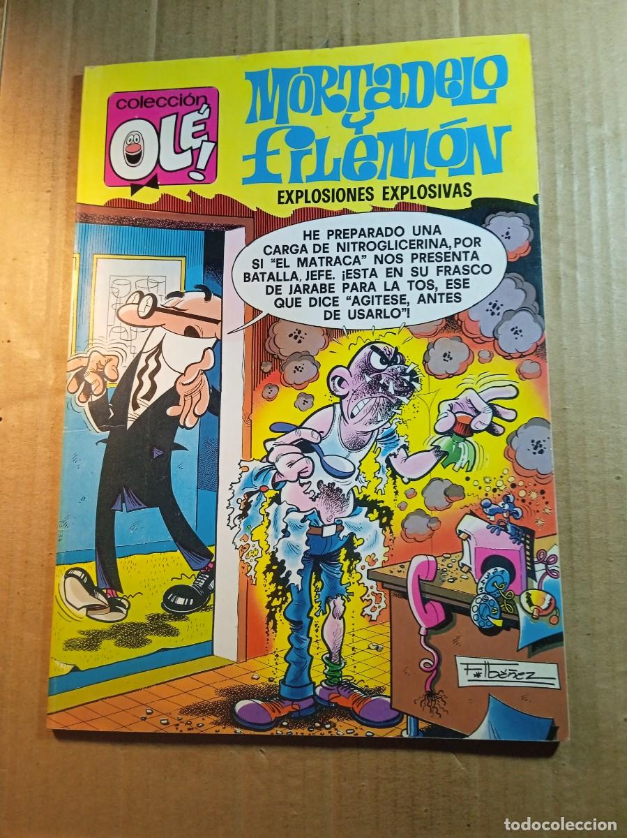 Tebeos: TEBEO DE OLE MORTADELO Y FILEMON EN EXPLOSIONES EXPLOSIVAS DEL A&Ntilde;O 1979 N&ordm; 152