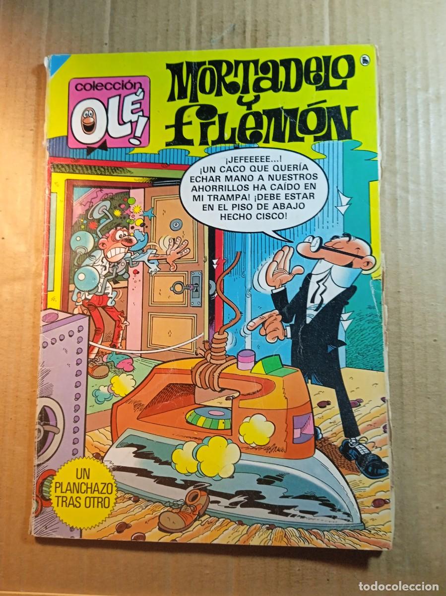 Tebeos: TEBEO DE OLE MORTADELO Y FILEMON EN UN PLANCHAZO TRAS OTRO DEL A&Ntilde;O 1986 N&ordm; 217