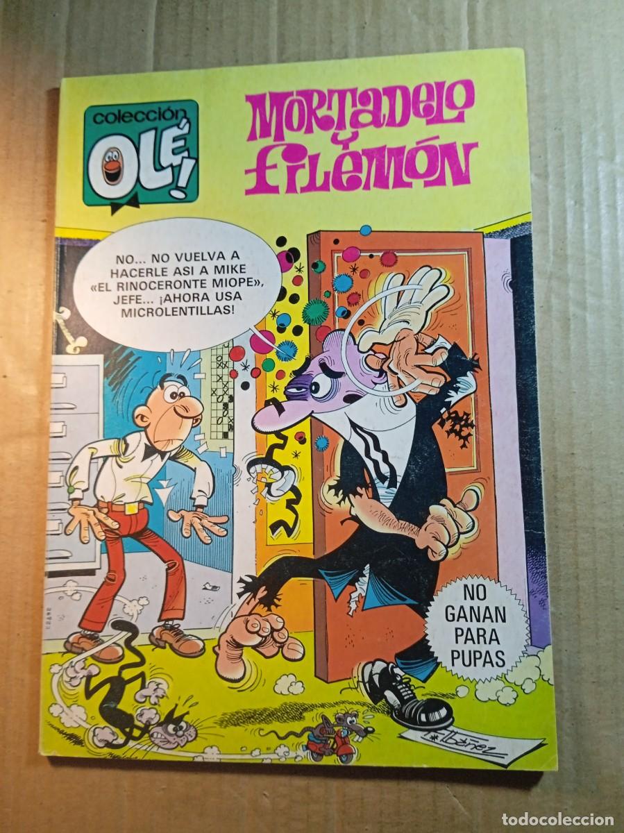 Tebeos: TEBEO DE OLE MORTADELO Y FILEMON EN NO GANAN PARA PUPAS DEL A&Ntilde;O 1980 N&ordm; 212