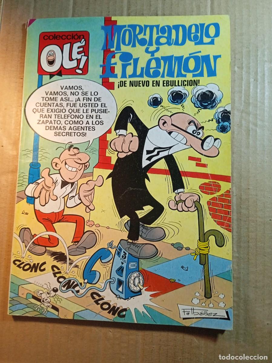 Tebeos: TEBEO DE OLE MORTADELO Y FILEMON EN DE NUEVO EN EBULLICION DEL A&Ntilde;O 1980 N&ordm; 5