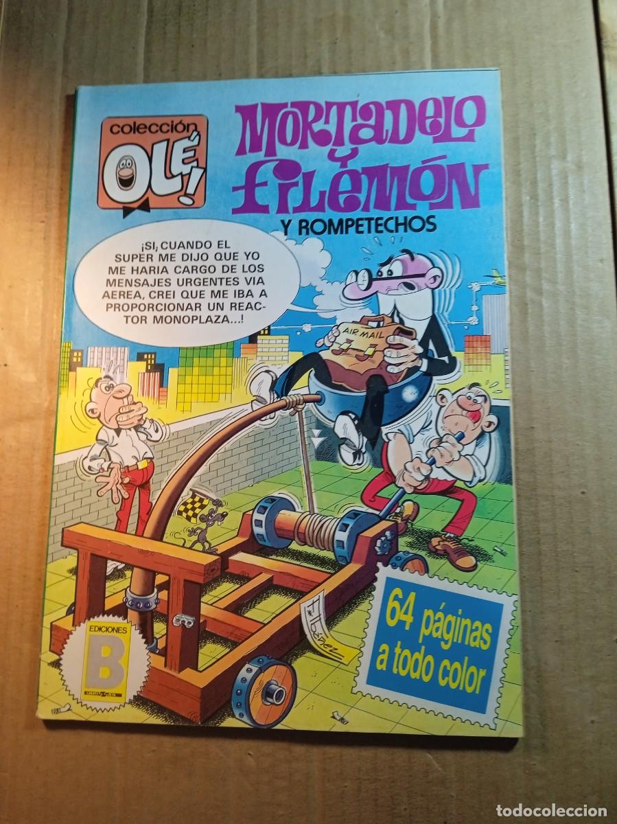 Tebeos: TEBEO DE OLE MORTADELO Y FILEMON Y ROMPETECHOS DEL A&Ntilde;O 1987 N&ordm; 279 - M. 51