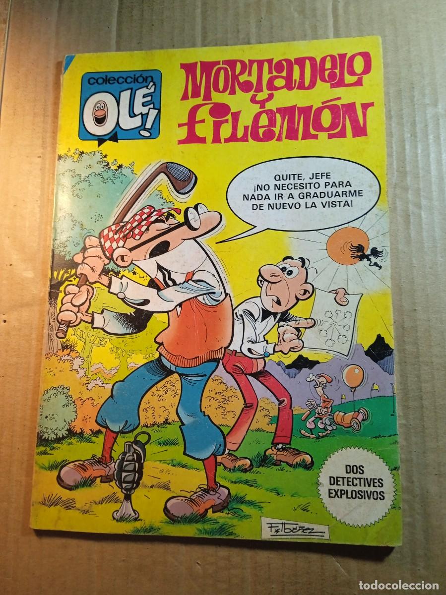 Tebeos: TEBEO DE OLE MORTADELO Y FILEMON EN DOS DETECTIVES EXPLOSIVOS DEL A&Ntilde;O 1981 N&ordm; 214