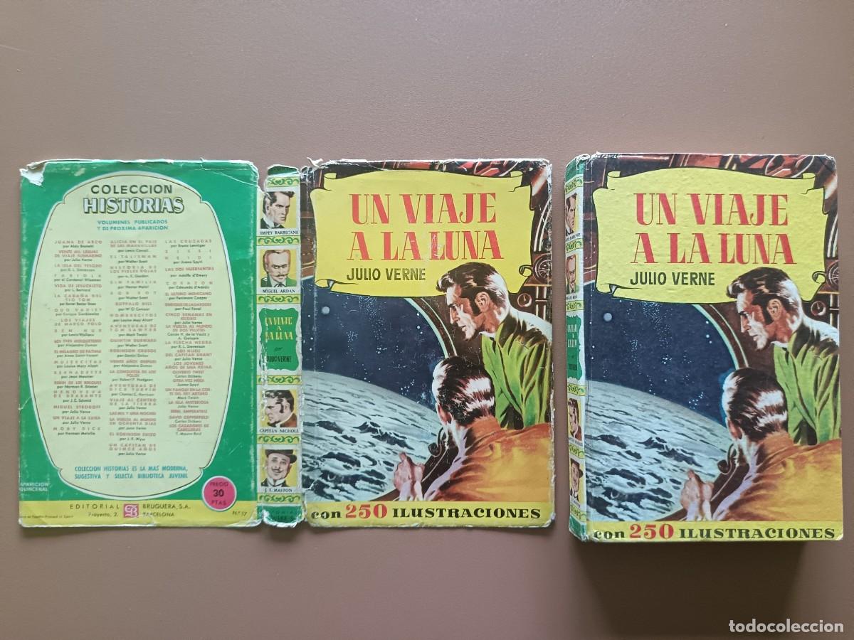 Tebeos: COLECCI&Oacute;N HISTORIAS. UN VIAJE A LA LUNA-