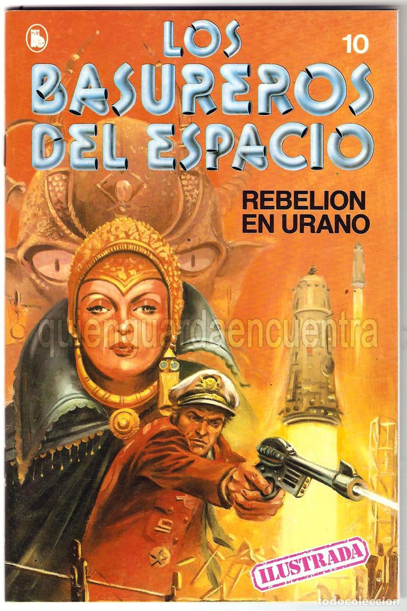Tebeos: 2 LOS BASUREROS DEL ESPACIO 10 y 11-SEMANARIO DE BRUGUERA NOVELADO CON VI&Ntilde;ETAS NUEVO 1986