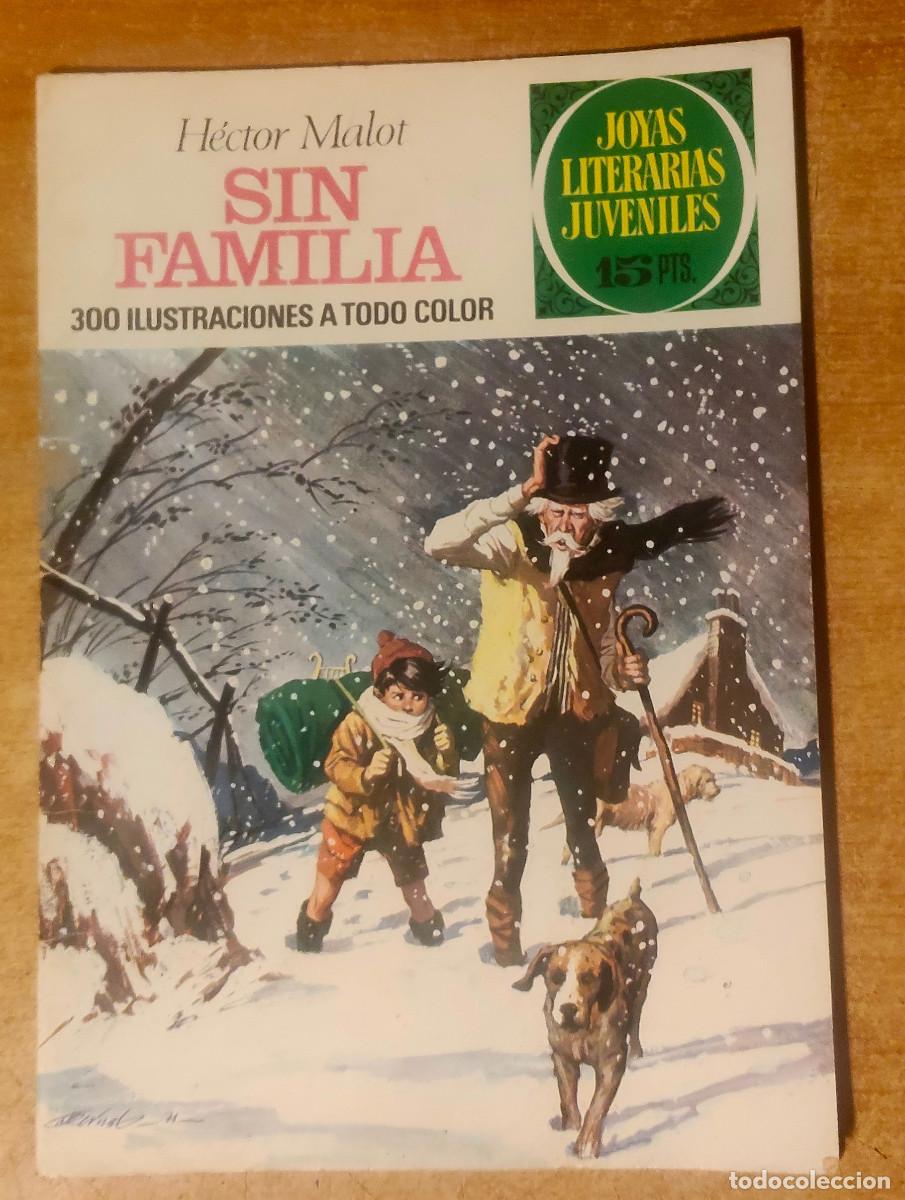 Tebeos: JOYAS LITERARIAS JUVENILES - N&ordm; 31 - SIN FAMILIA (H&Eacute;CTOR MALOT) BRUGUERA 1975