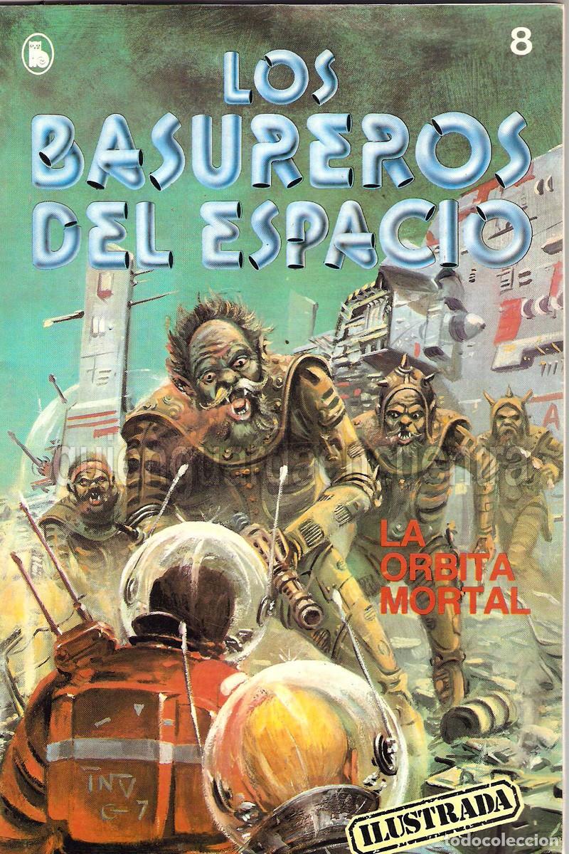 Tebeos: 2 LOS BASUREROS DEL ESPACIO 8 y 9-SEMANARIO DE BRUGUERA NOVELADO CON VI&Ntilde;ETAS NUEVO 1986
