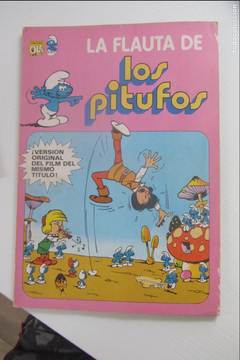 Tebeos: COLECCION OLE LOS PITUFOS N&ordm; 1 JOHAN Y PIRLUIT LA FLAUTA DE LOS PITUFOS BRUGUERA arx70