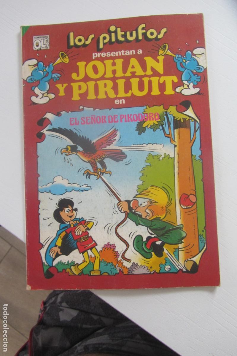 Tebeos: COLECCION OLE LOS PITUFOS N&ordm; 18: EL JURAMENTO VIKINGO JOHAN Y PIRLUIT BRUGUERA arx322