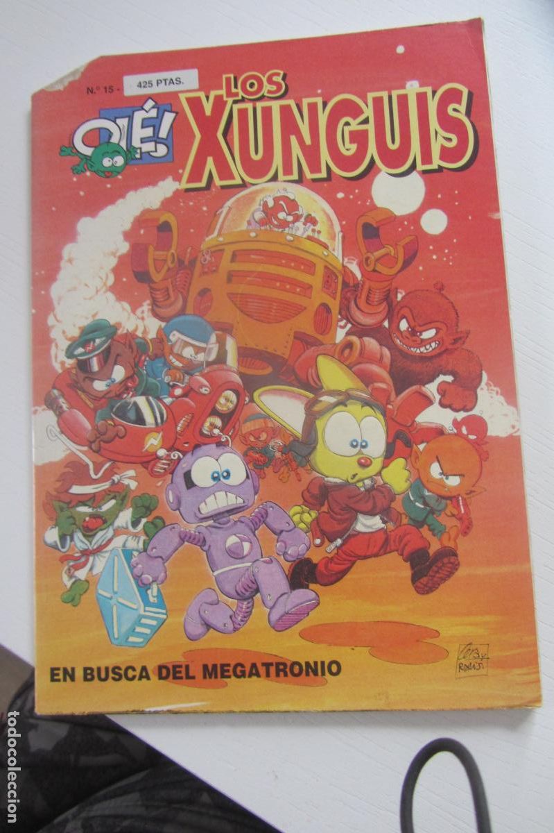 Tebeos: COLECCI&Oacute;N OL&Eacute; - N&ordm; 15 - LOS XUNGUIS - EN BUSCA DEL MEGATRONIO - RAMIS - CERA - EDICIONES B. arx322