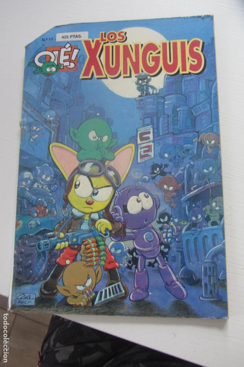 Tebeos: COLECCION OLE LOS XUNGUIS N&ordm; 11 1&ordf; EDICION 1995 FORMATO GRANDE EDICIONES B. arx322